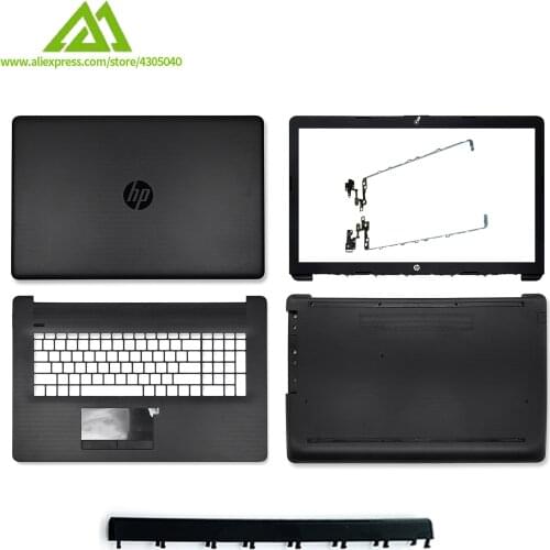 New Original LCD Back Cover/LCD Front Bezel/Palmrest Cover/Bottom Case /LCD Hinges Cover For HP 17-CA 17-BY Black L22515-001