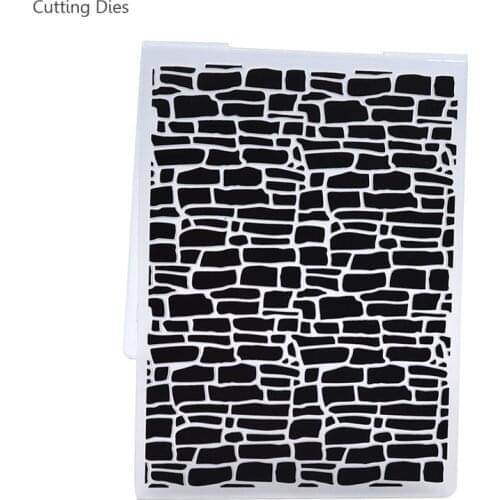 Design Plastic Embossing Folder For Scrapbook DIY Album Tool Plastic Template Stamp Card Making Supplies