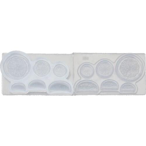 Lemon Slice Pendant UV Resin Silicone Molds Resin Casting Jewelry Making Tools
