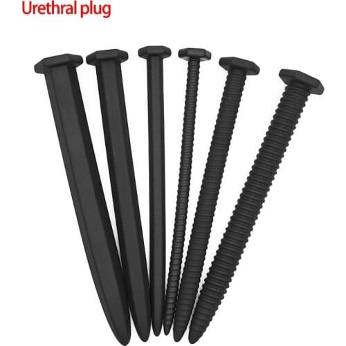 Silicone Urethral Plug Sound Dilator Urethra Catheter Stimulation Stick Insertion Expander Adult Sex Toys