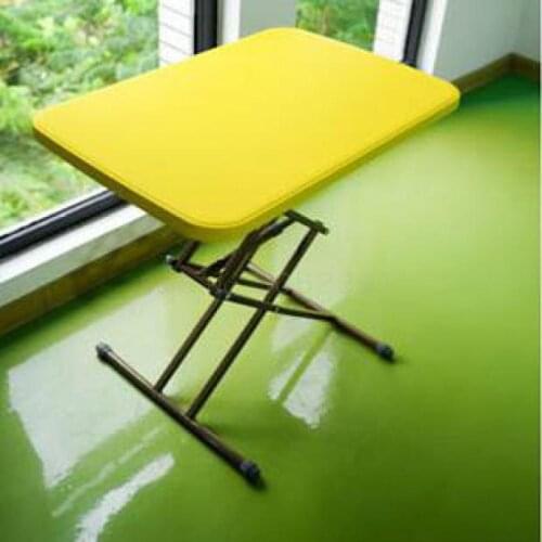 Folding Table Simple Household Table Portable Plastic Lift Computer Table Rectangular Place Small Square Table