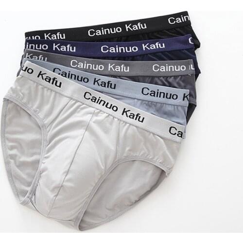 Luckymily Sexy Letter Men Underwear Briefs Thongs Cotton Panties Men Boy Seamless Underpants Low Waist Mens Lingerie Femme Panty