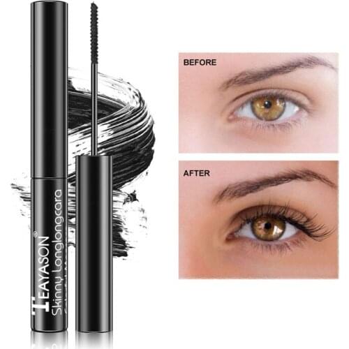 Brush Head Mascara Long-lasting Waterproof Smudge-proof Curling Dense Mascara