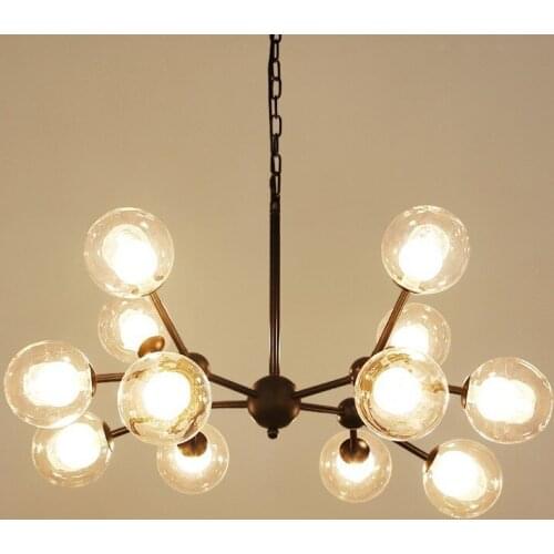 Japan deco maison industrial lamp glass ball Home Decoration E27 Light Fixture LED pendant lights hanglamp