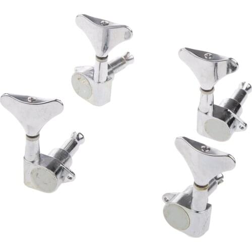 1 Set Guitar Bass 2L 2R Machine Heads Tuning Pegs w/400mm Guitar Truss Rod