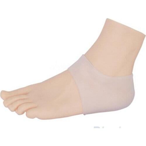 1 Pair Silicone Foot Care Moisturizing Gel Heel Socks Cracked Foot Skin Care Protector High Quality