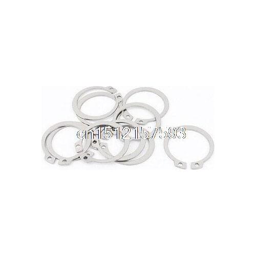 10pcs 304 Stainless Steel External Circlip Retaining Shaft Snap Rings 32mm
