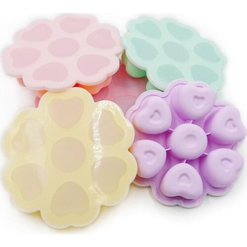 2 Pcs Silicone Ice Cube Tray with Lid for Whiskey Cocktail Drinks,Food Preservation Box for Vegetable Fruit Purees Wholesale X5