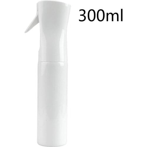 300 Empty Tattoo Ultra Fine Mist Spray Bottle Hair Water Spray Bottle Continuous Stylist Sprayers,White