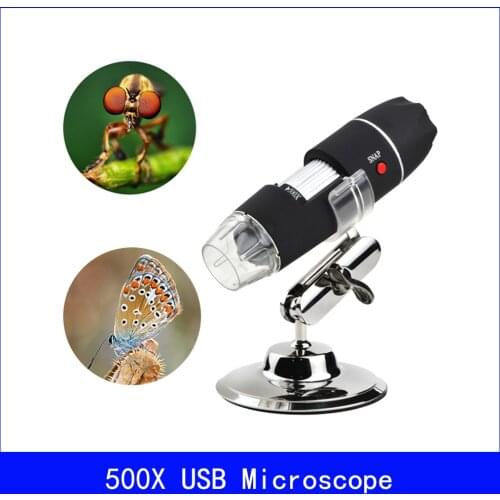 500X USB digital microscopeProfessional Coms Sensor 400x TV/AV Interface for electronics For mobile phone PC Repair Base Tools