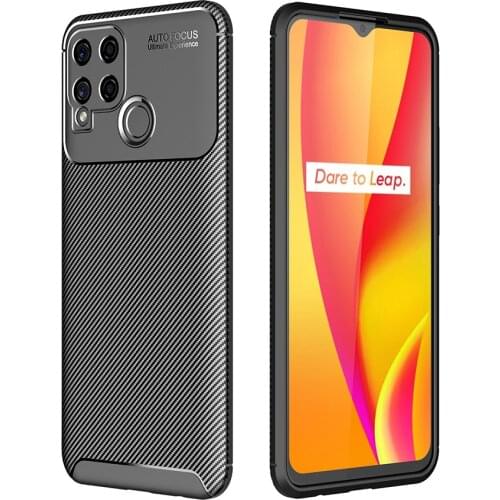 Case on realme c15 back cover for oppo realme c 15 15c realmec15 6.5 reame realmi protective phone coque matte soft tpu business