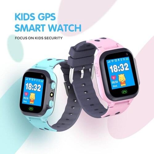 Childrens Phone Smart Watch 1.44" Touch Screen LBS Tracker SOS Call Anti Lost Monitor Kids Baby Wristwatch For Boy Girls Gifts