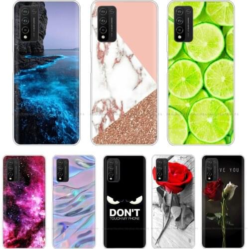 For Honor 10X Lite Case Shockproof Soft Silicone TPU Back Cover for Honor 10X Lite Phone Cases 10XLite Case 6.67" Cute Cartoon