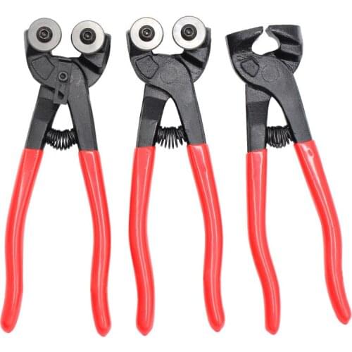 Mosaic Cutting Tools Flat Pliers Tile Clamps Ceramic Cutter Nipper Pliers Mosaic Glass Cutter DIY