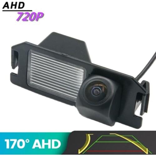 AHD 720P Trajectory Fisheye Car Rear View Camera For Hyundai I30 Rohens Solaris Genesis Coupe Reverse Vehicle Carmera