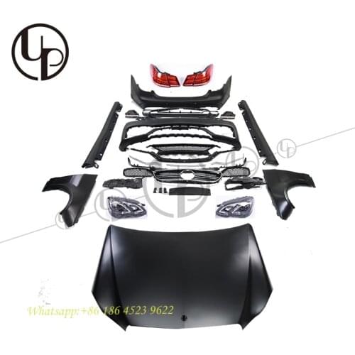 W212 upgrade body kit for w212 e200 e300 e250 E63 2009-2013y upgrade to 2014-2017y facelift conversion w212 old to new headlight