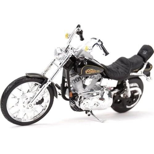 Maisto 1:18 1997 FXDWG Dyna Wide Glide Die Cast Vehicles Collectible Hobbies Motorcycle Model Toys
