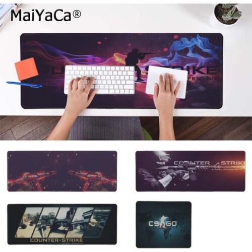 Maiyaca New Design Counter Strike CSGO Comfort Mouse Mat Gaming Mousepad Free Shipping Large Mouse Pad Keyboards Mat