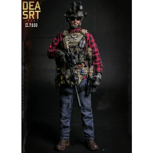 DAMTOYS 1/6 Male Solider DEA SRT Special Response Team AGENT EL PASO 78063 Full Set Action Figure IN STOCK