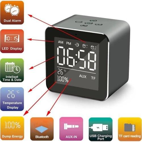 2018 Best Sale V9 Portable Wireless Metal Bluetooth Speaker Wireless Super Bass Mini Speaker Subwoofer Speaker Caixa De Som