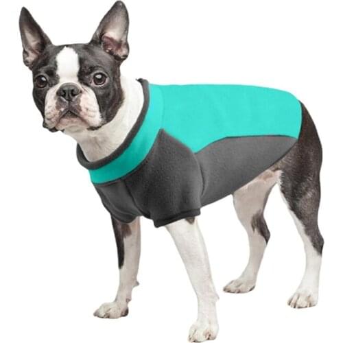 Dogs Warm Jacket Coat Outfit Vest Super Stretch Fleece Pet Dog Clothes for Small Medium Dogs Winter Puppy Dog Sweatshirt