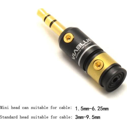 ZEROZONE 1pcs Origianl VIABLUE T6s 3.5MM stereo headphone plug L9-42