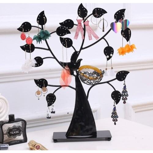 Women vogue Jewelry Necklace Bracelets Earrings Rings Deer Stand Display Organizer Holder Show Rack Showing Shelf 2019Hot Sale