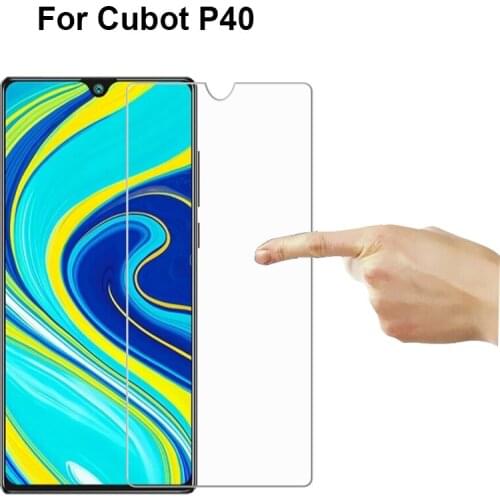 2PCS For Cubot P40 Tempered Glass Screen Protector 9D Protective Pantalla P40 Cubot Glass for Pelicula de vidro Cubot P40 Cover