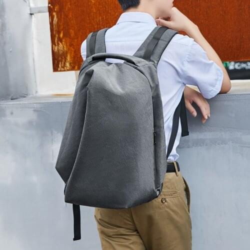 2021 new folding backpack mens outdoor travel leisure backpack waterproof schoolbag USB multifunctional computer bag