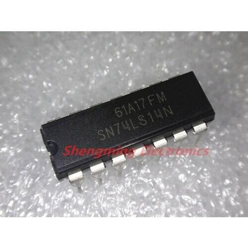 50PCS 74LS14 SN74LS14N HD74LS14P DIP-14 IC