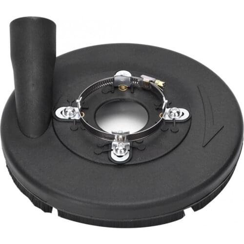 7 Inch Dust Collector Cover Dry Grinding Dust Collector Shroud Cover for 180/230mm Angle Grinder Woodwork Tool Machine