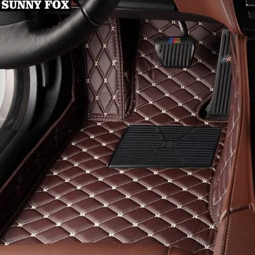 "Car floor mats for Mitsubishi Lancer Galant ASX Pajero sport V73 V93 5D car styling all weather carpet floor liner "