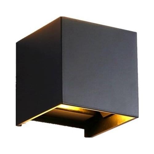 DC 12V 6W LED Aluminum Wall lamps Outdoor Waterproof Modern Nordic style Indoor Up Down Wall light Living Room Porch Garden Lamp