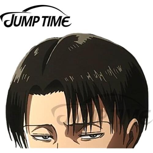 JumpTime 13 x 5.5cm For Liva Ackerman Peeker Funny Car Stickers Waterproof Windshield Bumper Laptop Auto Windows Decals Sticker