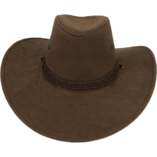 Cowboy Hat Man Visor Hat Woman Travel Show Cowboy Hat