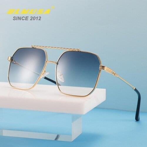 BLMUSA 2021 New Fashion Casual Sunglasses Women Trend Hip Hop Glasses Men Simple Decorative Sunglasses Unisex Gafas De Sol UV400