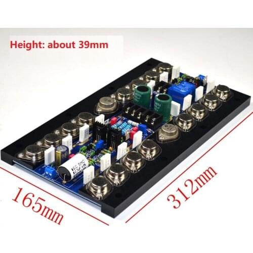 The field effect of T900 monophonic 18-tube high-power HIFI audiophile gold sealing amplifier plate promotes Class A and Class A