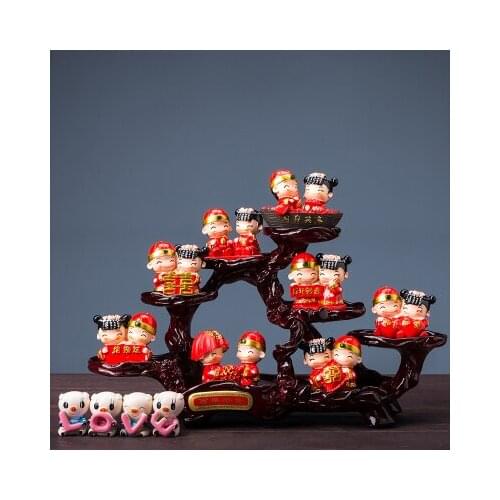 Practical living room cabinet home decoration hanging wine crafts statue Boudoir wedding gift to give girlfriends wedding