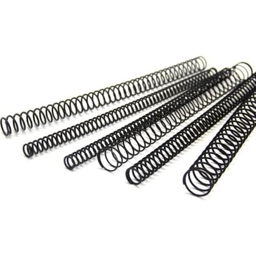 2PCS Professional Precision Coiled Compression Thin Long Springs,1.5mm Wire Diameter*(17-27)mm Out Diameter*305mm Length