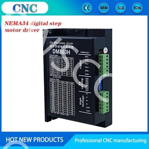 Stepper motor driver Dm860H Microstep Motor Two-phase DC motor speed controller for 57 86 stepper motor Nema 23 34