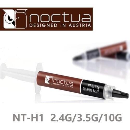Noctua NT-H1 CPU AMD Intel processor Radiator fan/Thermal compound Cooling fan Thermal paste Cooler fans Thermal Grease