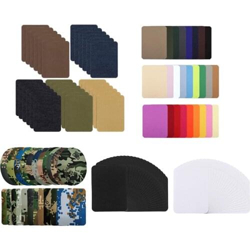 Iron-on Repair Patches Denim Clothes Trousers Coat Decorative Sticker 12.5x9.5cm