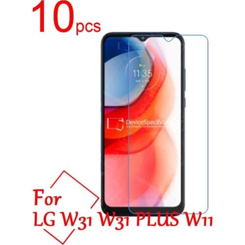 10pcs/lot Ultra Clear glossy/Matte/Nano Anti-Explosion LCD Screen Protector Film Cover For LG W31 W31 PLUS W11 Protective Film