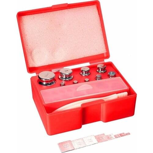 GTBL 17Pcs 211.1g 10mg-100g M2 Set Grams Precision Calibration Weight Digital Scale