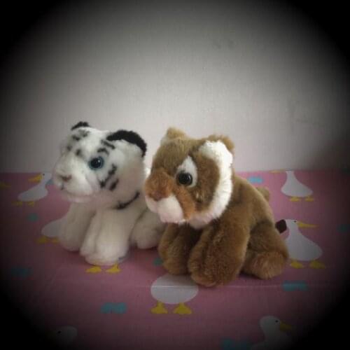 2019 Seated Little Manchurian Tiger Plush Toys Simulation Giant Squid Stuffed Toys Cute Animal Plush Dolls for Kids Girls Gifts