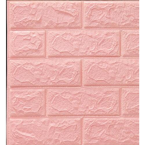 3D Brick Wallpaper for Home Anti-collision Self-adhesive 3D Brick Wallpaper