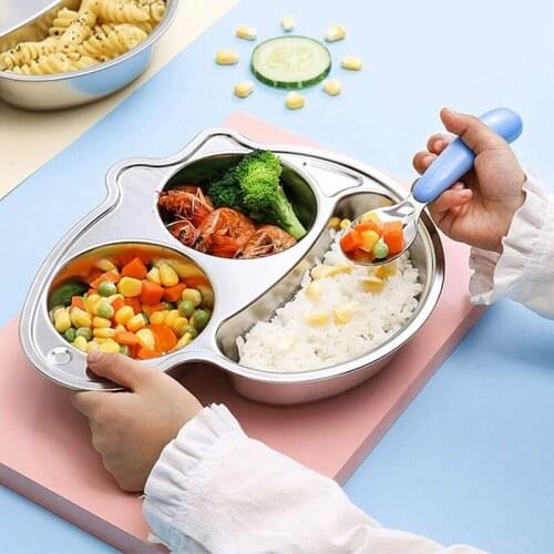 6 Pieces Kids Toddler Utensils Stainless Steel Fork And Spoon Safe Childrens Flatware Set Round Handle For Baby