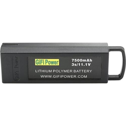 7500mAh 11.1V 3S Flight Lipo Battery Large Capacity Drone Backup Battery For Yuneec Q500 4K For Typhoon RC Drone