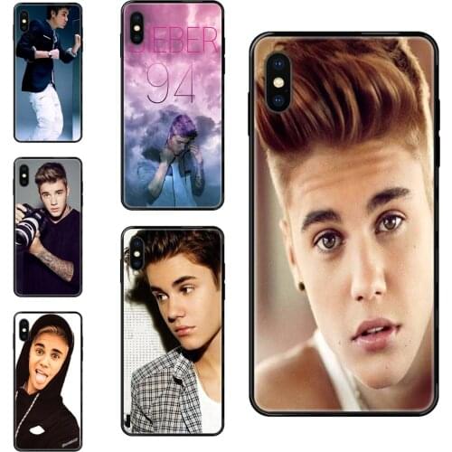 Deluxe Justin Bieber Black Soft TPU Capa Cover Case Colou For Redmi 3S 4X 4A 5 5A 6 6A 7 7A 8 8A 8T 9 9A K20 K30 S2 Y2 Pro Plus