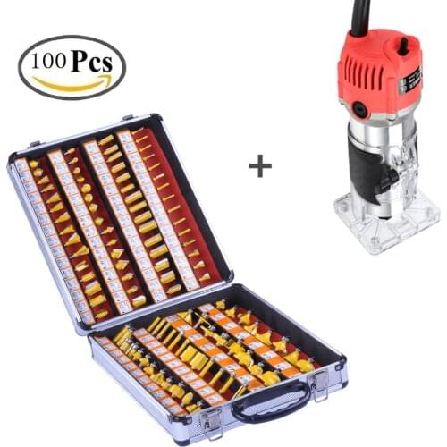 DIY hot sale 1/4inch Shank Milling Cutter Drill Bit Woodworking Router Bits Shank Router Bits Set For Woodworking